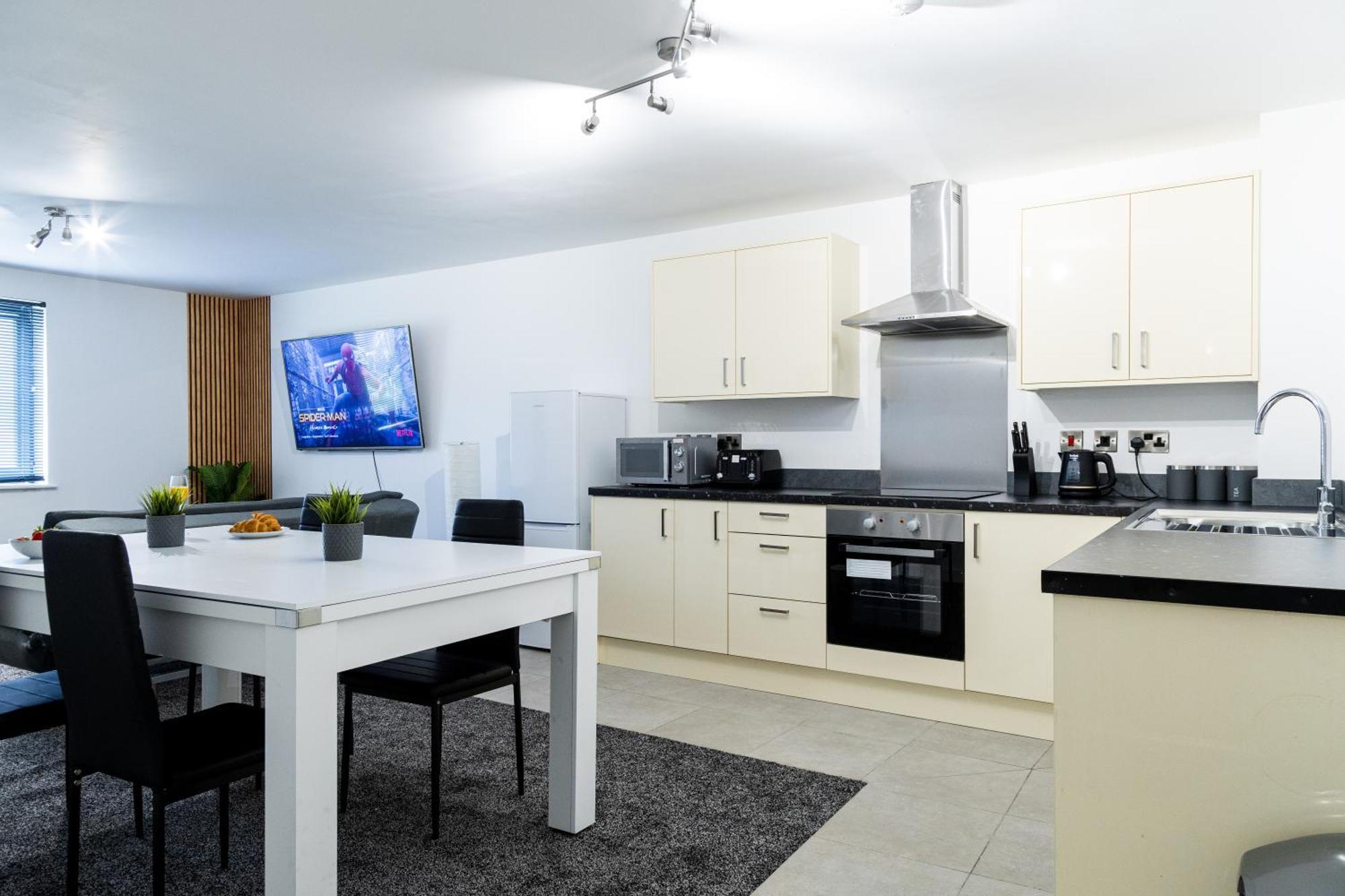 Spacious Ground Floor Apt Near Old Trafford Stadium Manchester Exterior foto